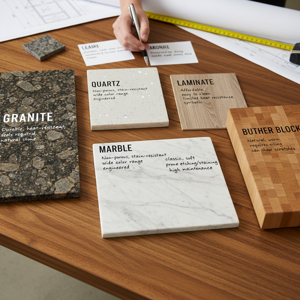 Top Mistakes Homeowners Make When Choosing Countertop Materials